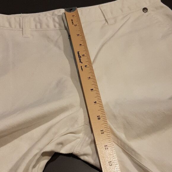 Nine West sz 12 white Capri pants - Picture 9 of 9